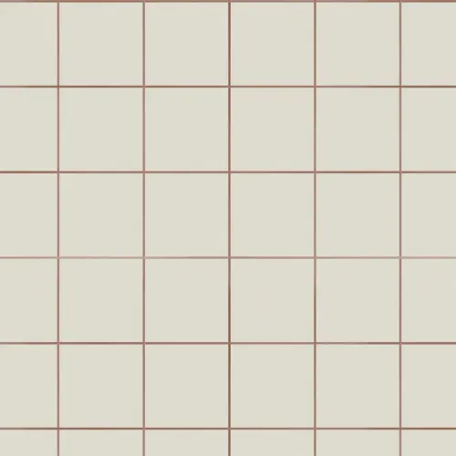 Terracotta Raster Geometrische Minimalistische Muurschildering