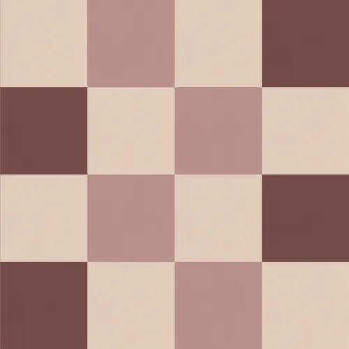 Pink Checkerboard Pattern Retro Wall Mural for Fun Vibes