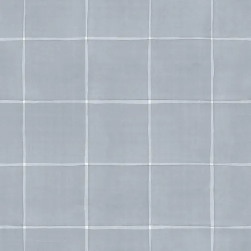 Blue Checked Pattern Modern Wallpaper Mural