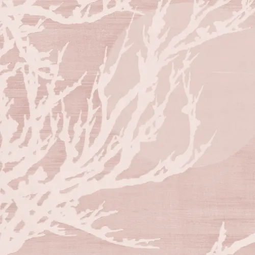 Rosa Yuugen Japanische Natur Minimalistische Fototapete Wandgestaltung