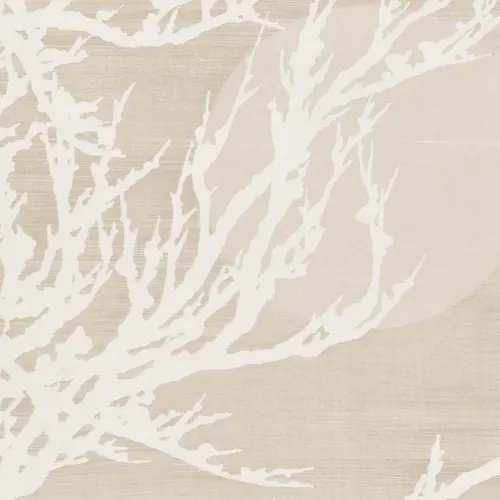 Beige Japandi Elegant Yuugen Nature fototapet