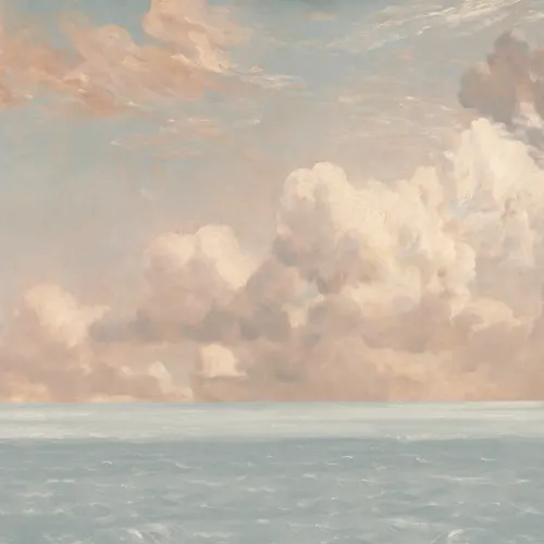 Pastell John Constable havutsikt maleri fototapet