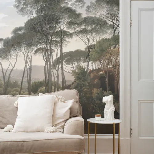 Tivoli Forest Landscape Painting Mural