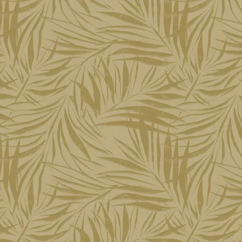Sombra Green Subtle Palm Leaf Wall Mural with Tropical Texture