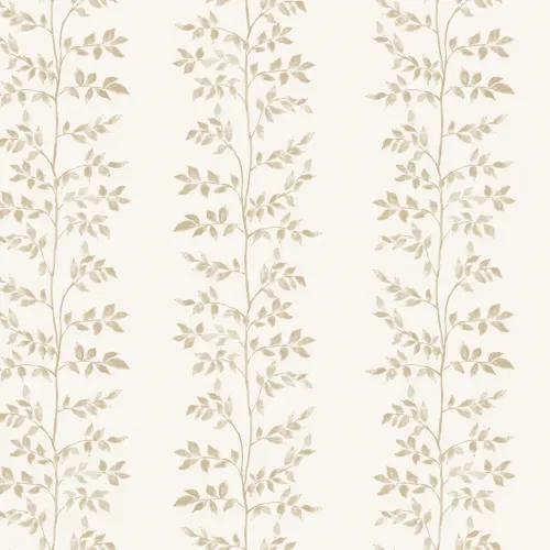 Neutral Leaf Botanical Design Mural For Serene Spaces