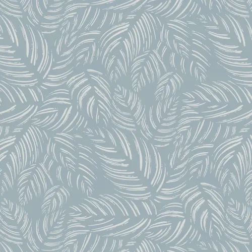 Blue Abstract Pattern Mural For A Calming Ambience
