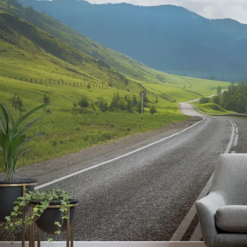 Highland Pass Wallpaper Mural