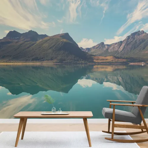 Norjan Fjord kuvatapetti