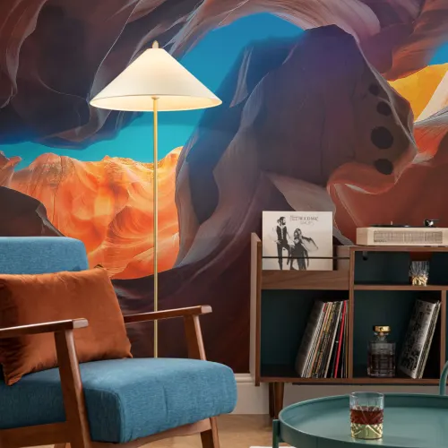Mountain Rock Canyon Wallpaper Mural
