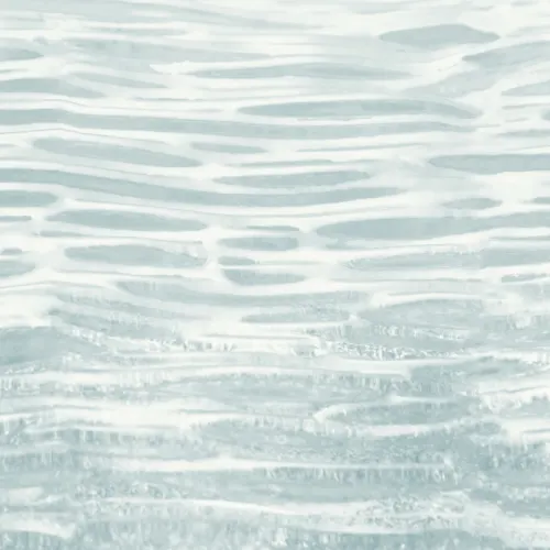 Blue Ocean Waves Effect Wallpaper Mural