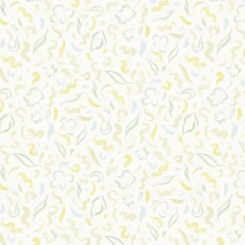Papier peint abstrait vert feuillage