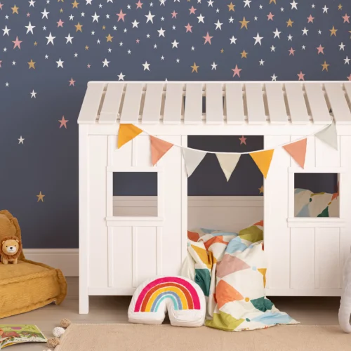 Falling Star Blue Wallpaper Mural