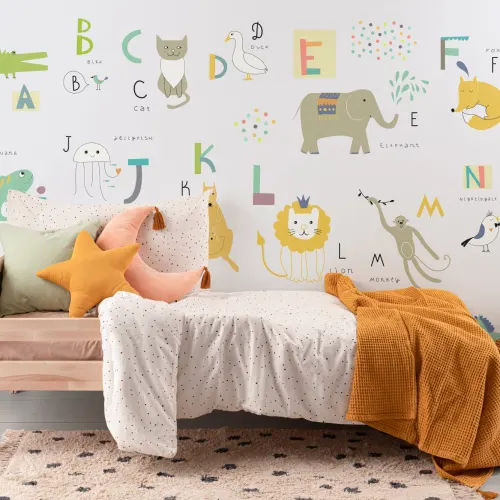 Kids Alphabet Wallpaper Mural