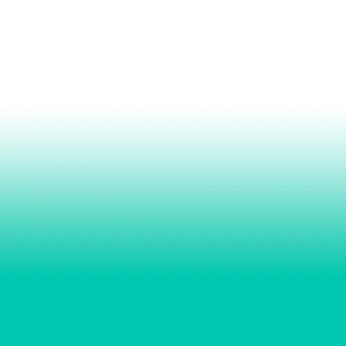 Turquoise Bright Color Ombre Wallpaper Mural