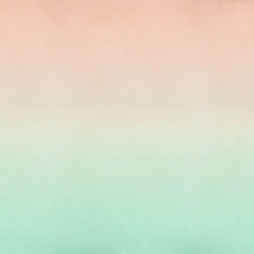 Peach & Turquoise Fade Ombre Wallpaper Mural
