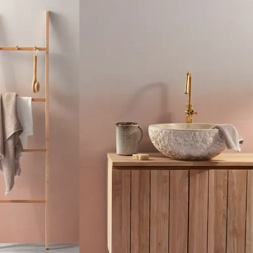 Natural Avocado Dip Dye Wallpaper Mural