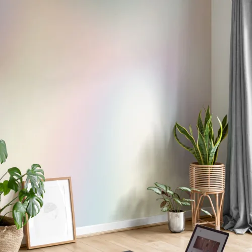 Pastel Iridescent Wallpaper Mural