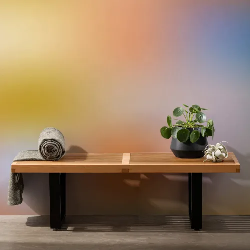 Colorat Ombre Gradient Wallpaper Mural