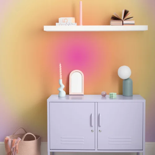 Multicolour Futuristic Ombre Spot Wall Mural