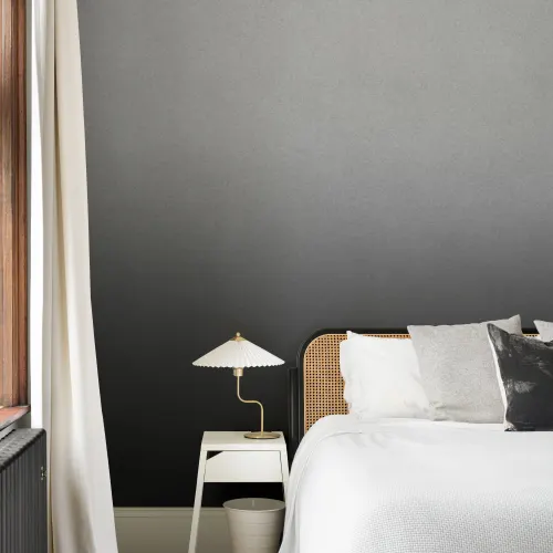 Murale tapet cu efect noir minimalist în degrade cărbune
