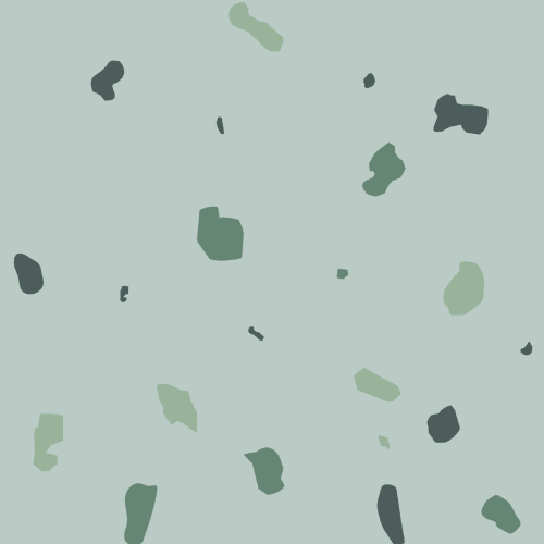 Green Terrazzo Wallpaper Mural
