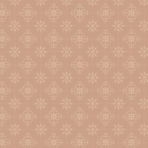 Blush Azulejo Geometric Tile Pattern Wallpaper Mural