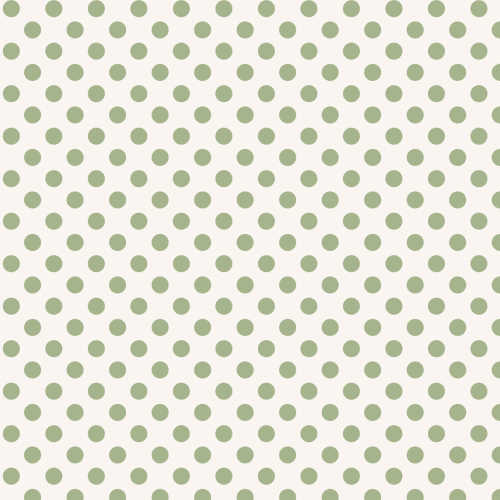 Papier peint panoramique à motif rétro à pois verts