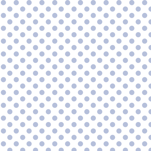 Blue Polka Dot Chic Pattern Mural for Playful Spaces