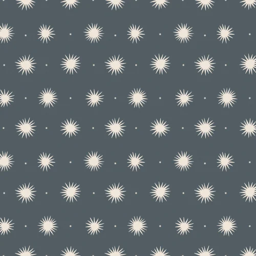 Murale cu model geometric celestial albastru marin