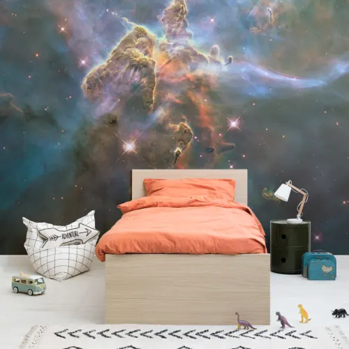 Mystic Mountain Nebula Wallpaper Mural