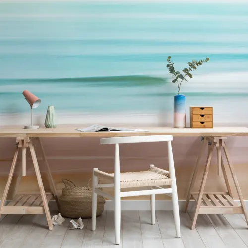 Beach Haze Wallpaper Mural