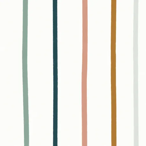 Earthy Vertical Rainbow Wallpaper
