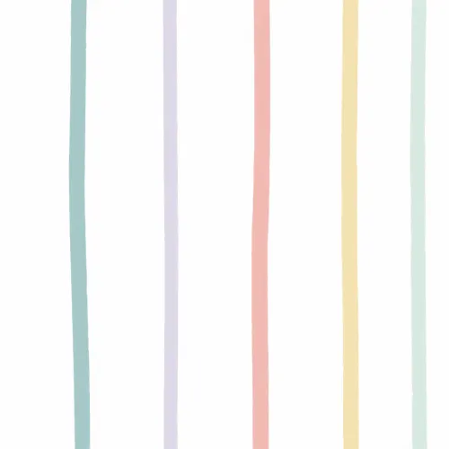 Pastel Rainbow Stripe Wallpaper