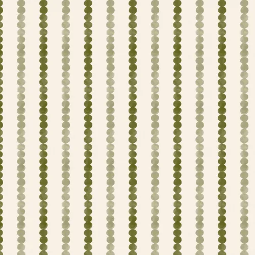 Green Retro Striped Pattern Wallpaper Mural