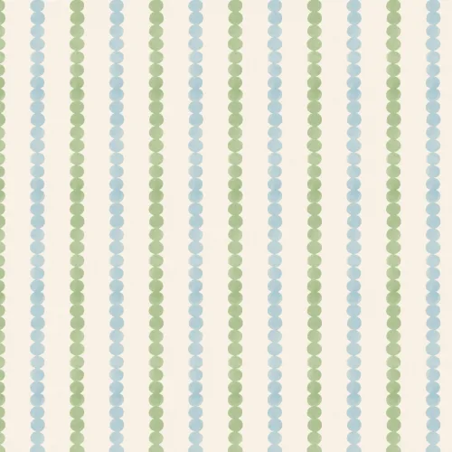 Light Green And Blue Striped Pattern Mural