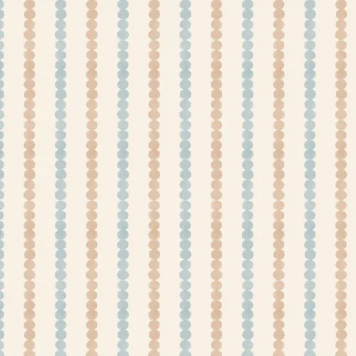 Multicolor Bobble Striped Contemporary Kids' Playroom Mural