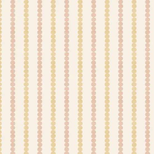 Pink And Yellow Striped Pattern Kids' Mural