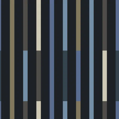 Mural de parede com padrão às riscas azul contemporâneo