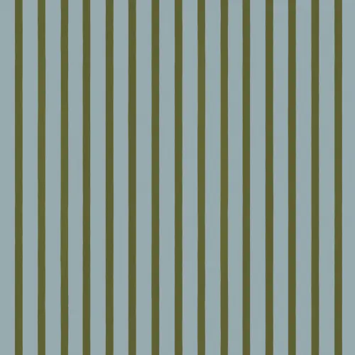 Blue And Green Striped Minimalist Pattern Wall Mural