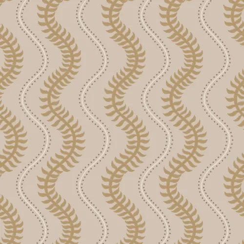 Design murale cu model de val galben pentru spații contemporane