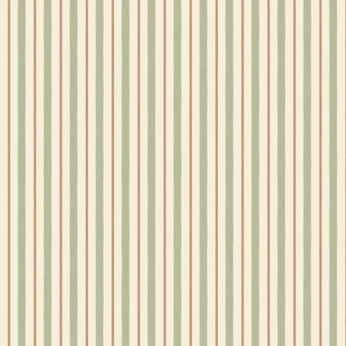 Green Striped Pattern Mural For An Elegant Atmosphere