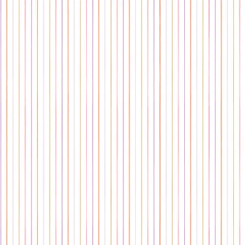 Pastel Striped Minimalist Contemporary Mural For Serenity Vibes