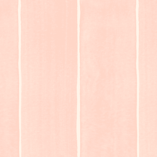 Papel pintado grueso rosa a rayas verticales pintado a la acuarela