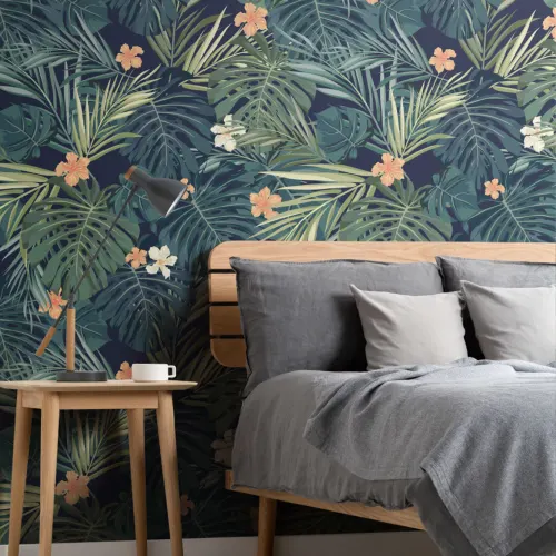 Tropical Bush Wallpaper Mural