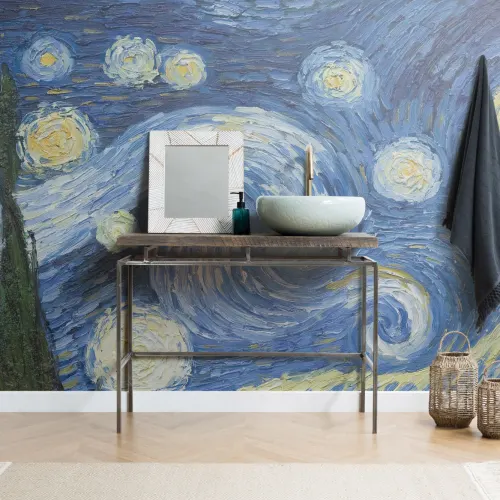 Starry Night by Van Gogh Wallpaper Mural