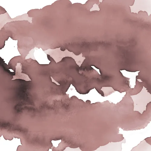 Dusky Pink Abstract Watercolor Wallpaper Mural