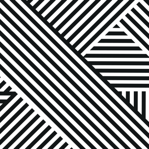 Divert Striped Geometric Wallpaper Mural