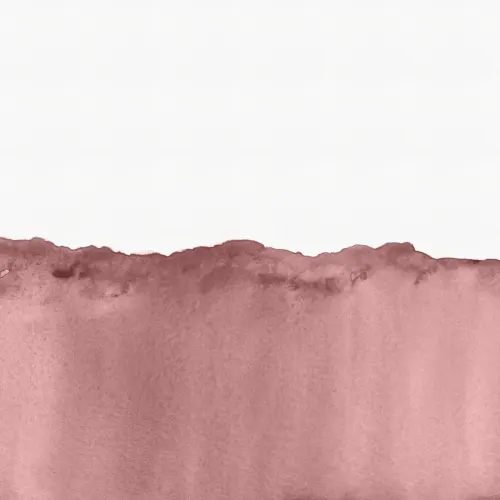 Carta da Parati Rosa Scuro in Stile Acquerello Astratto con Effetto Onda