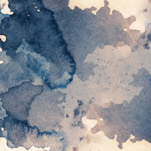 Ink Blot Watercolor Paint Wallpaper Mural