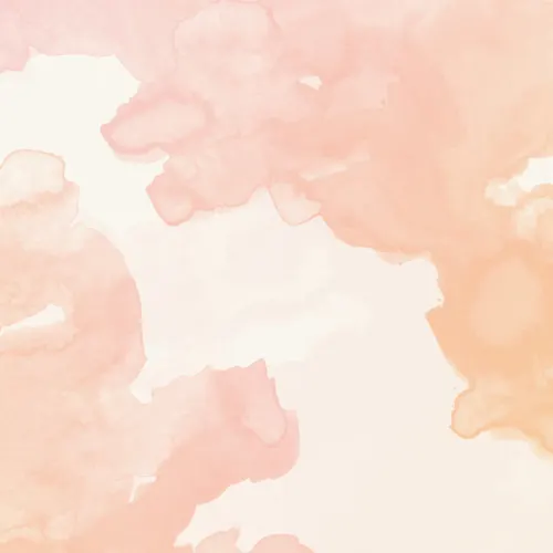 Pink & Peach Ombre Watercolour Inkspill Wall Mural